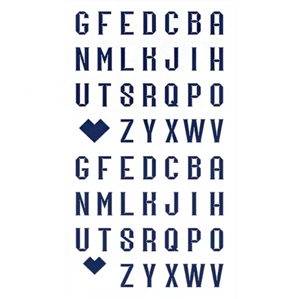 Vintage-Alphabet – Bild 2