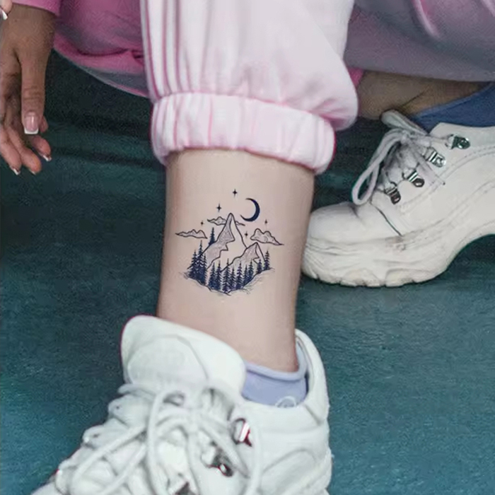 Nacht über den Bergen – Bild 1