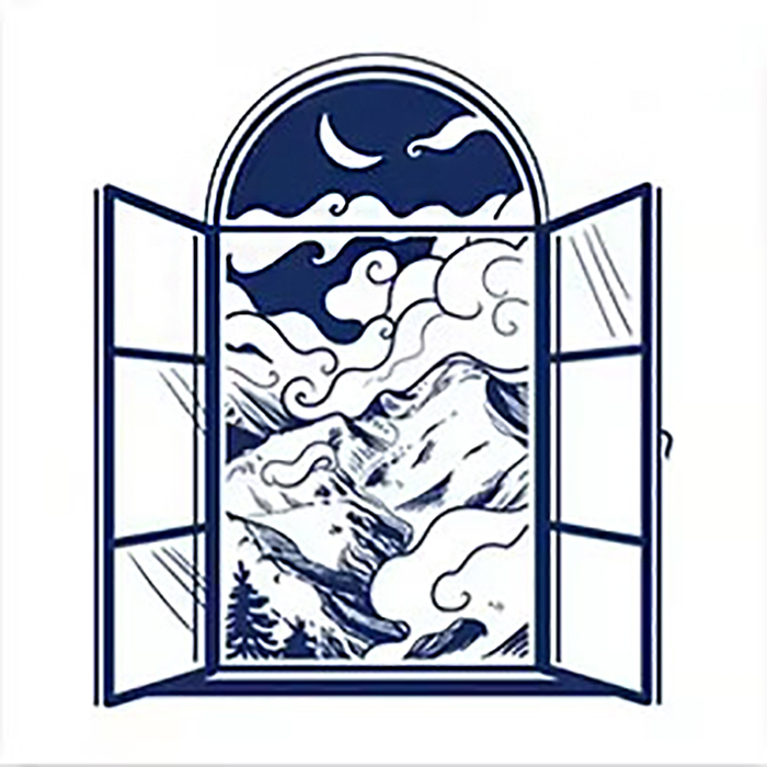 Fensterblick ins Gebirge – Bild 2