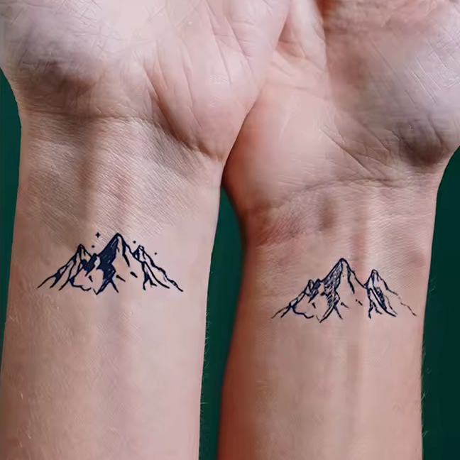 Zwei Berglandschaften – Bild 1